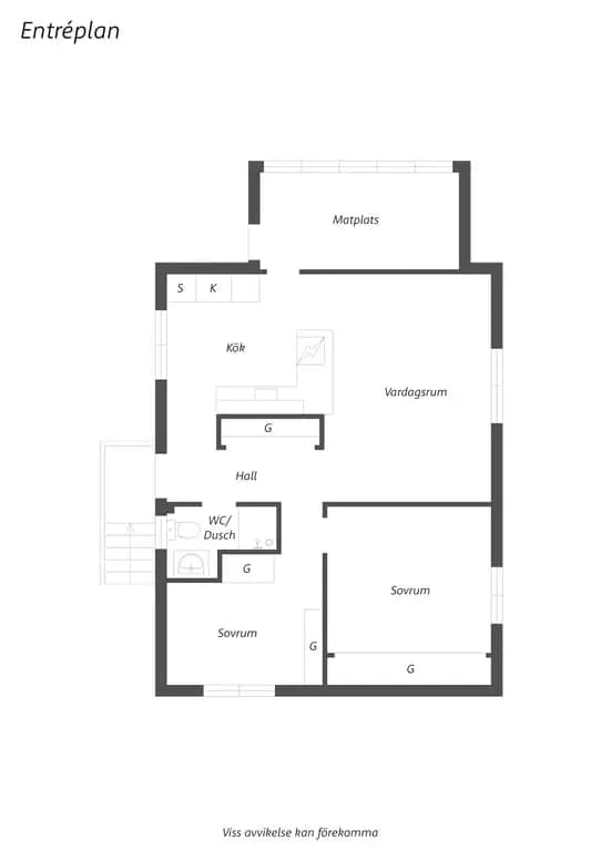 Floor plan for Jeremiasvägen 6