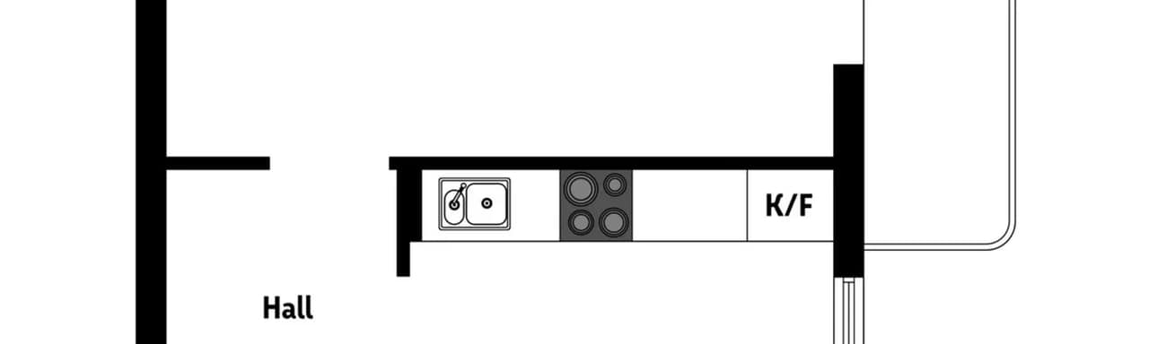 Planritning för Järnvägsgatan 46A
