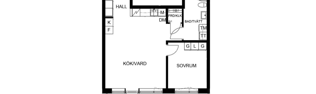 Floor plan for Kajakvägen 1