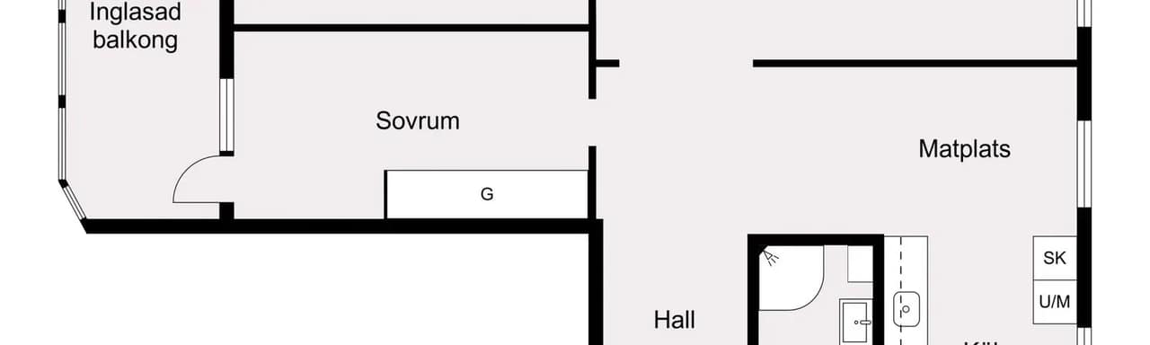 Floor plan for Serenadgatan 56