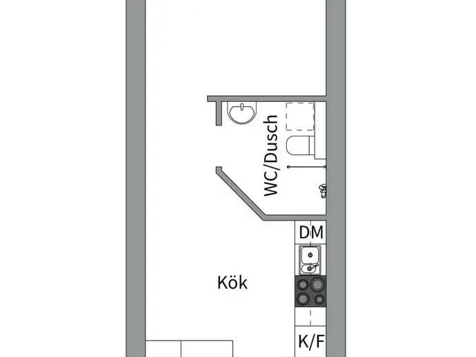 Floor plan for Henriksdalsringen 47C