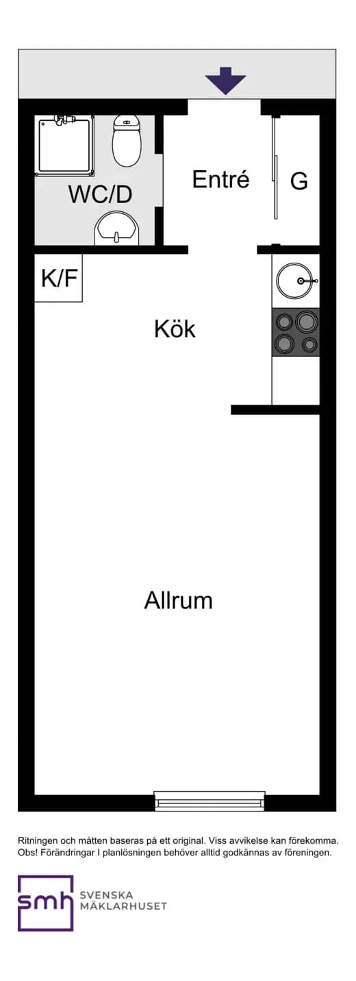Floor plan for Alpvägen 10