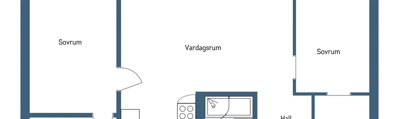 Floor plan for Betsövägen 10