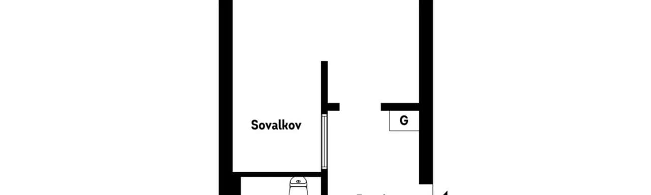 Planritning för Thoméegränd 4A