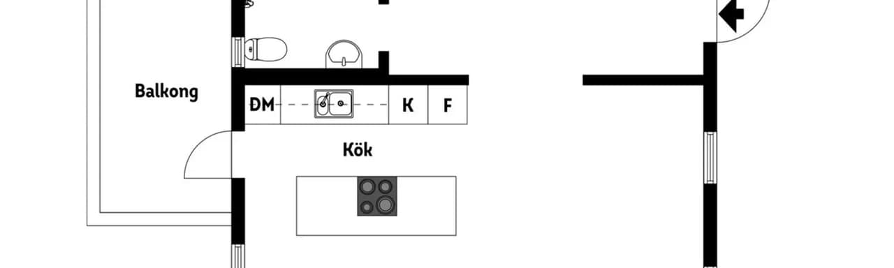 Floor plan for Brissund Brissundsvägen 32