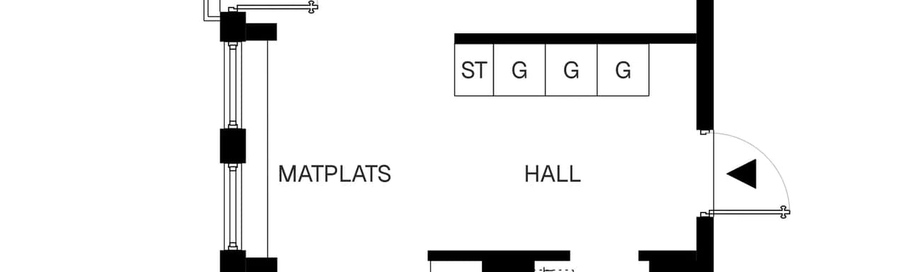 Floor plan for Östersundsgatan 7