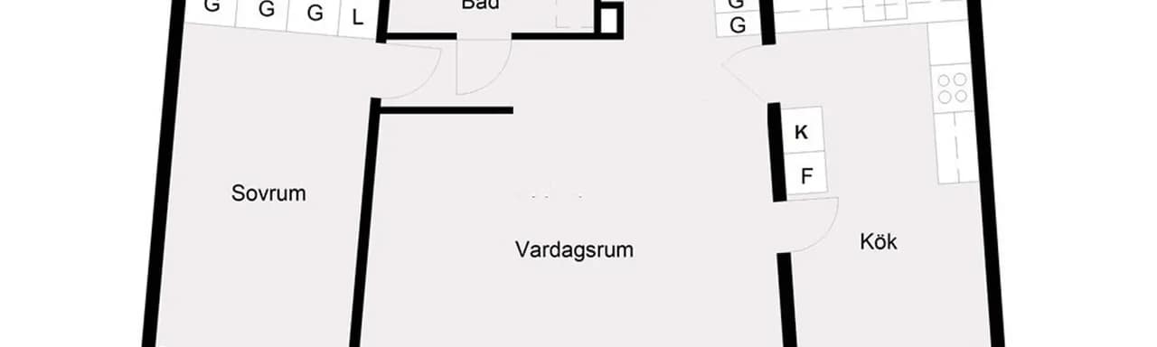 Floor plan for Aspnäsvägen 16