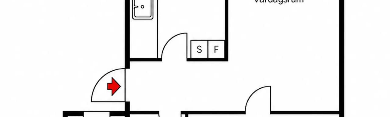 Floor plan for Vetevägen 13