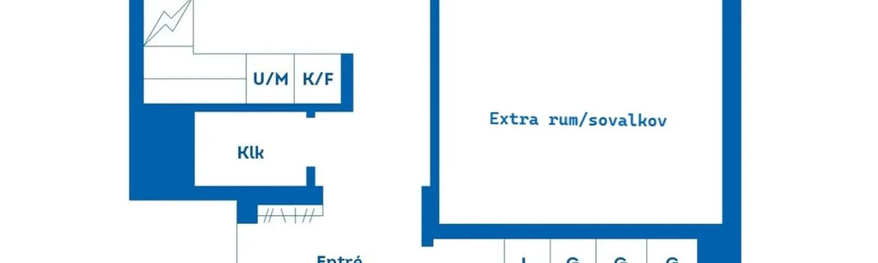 Floor plan for Skolvägen 2B