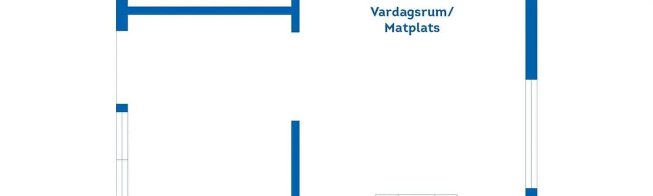Planritning för Fredrikslundsvägen 10