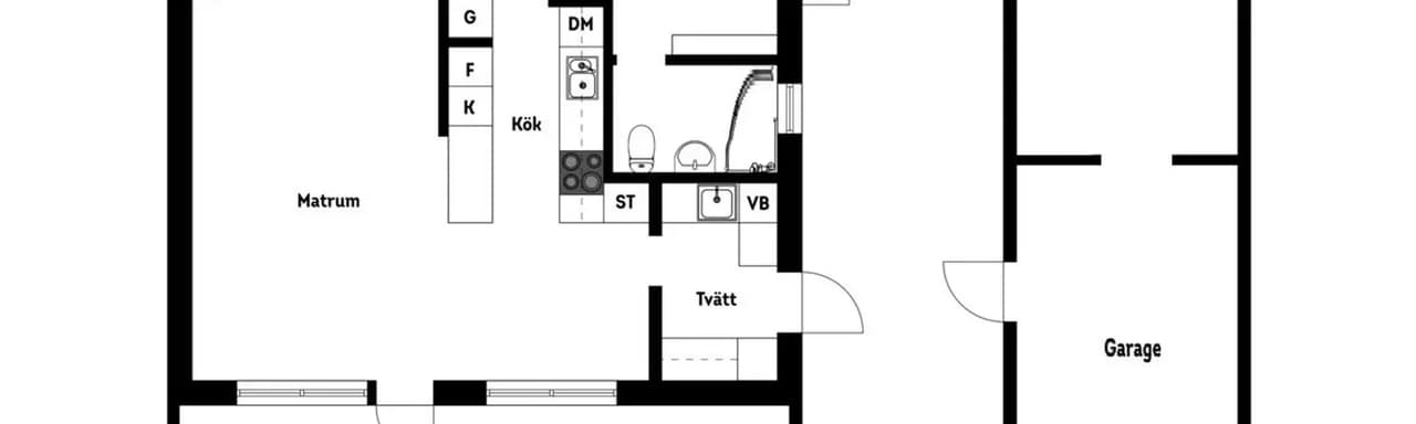 Planritning för Irisgången 14