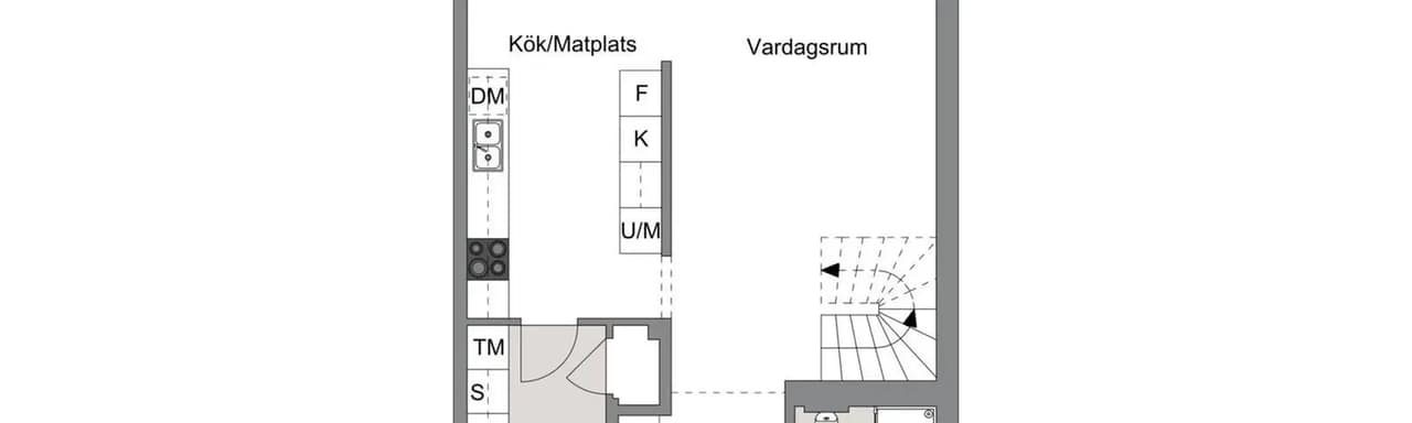 Floor plan for Keramikens väg 25A