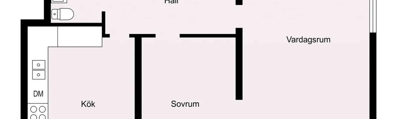 Floor plan for Serenadgatan 29