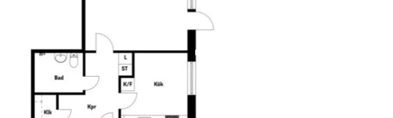 Floor plan for Stödjegränd 18