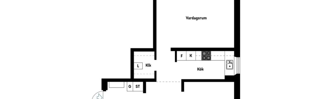 Planritning för Forsgränd 17