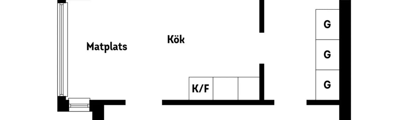 Floor plan for Scheelegatan 22