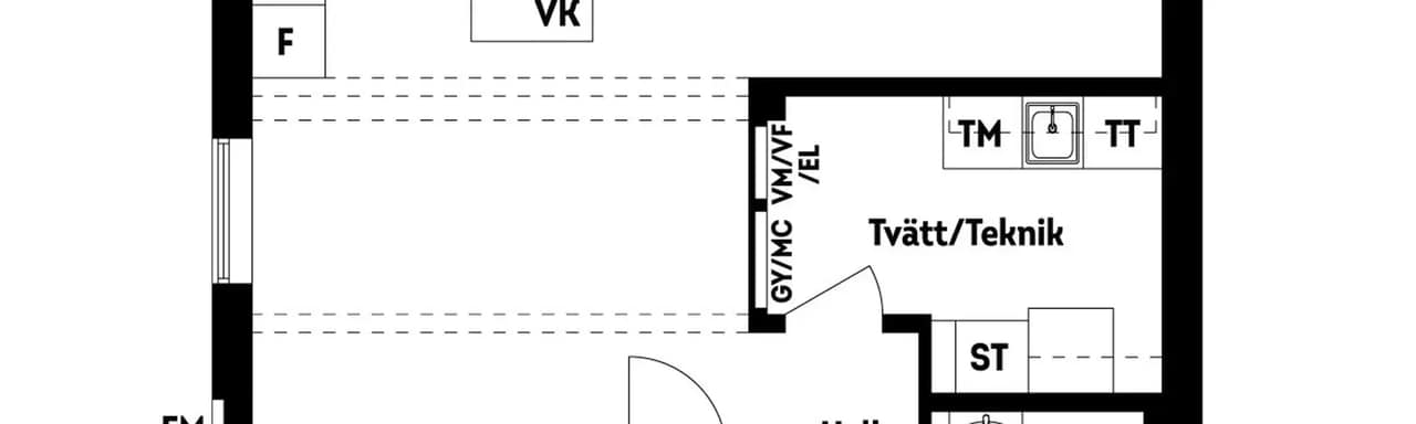 Floor plan for Brottarvägen 11A