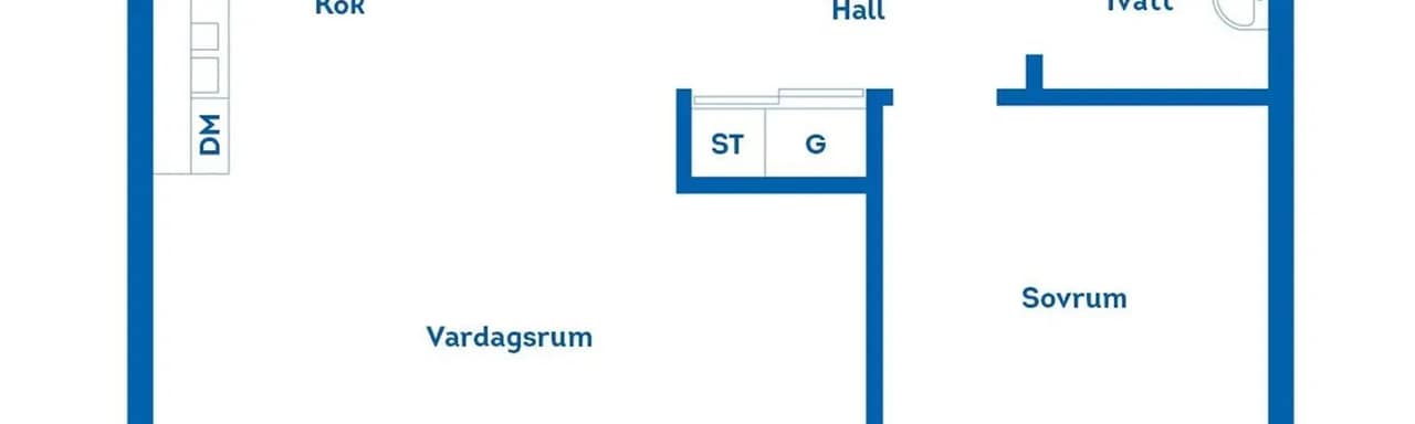 Planritning för Saltängsgatan 80