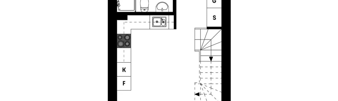Floor plan for Duvklinten 36B