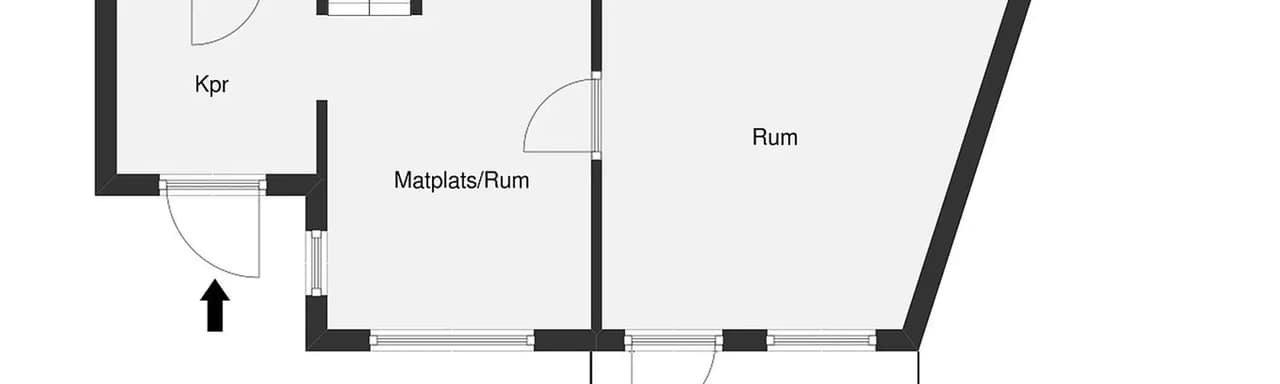 Planritning för Myrstuguvägen 153