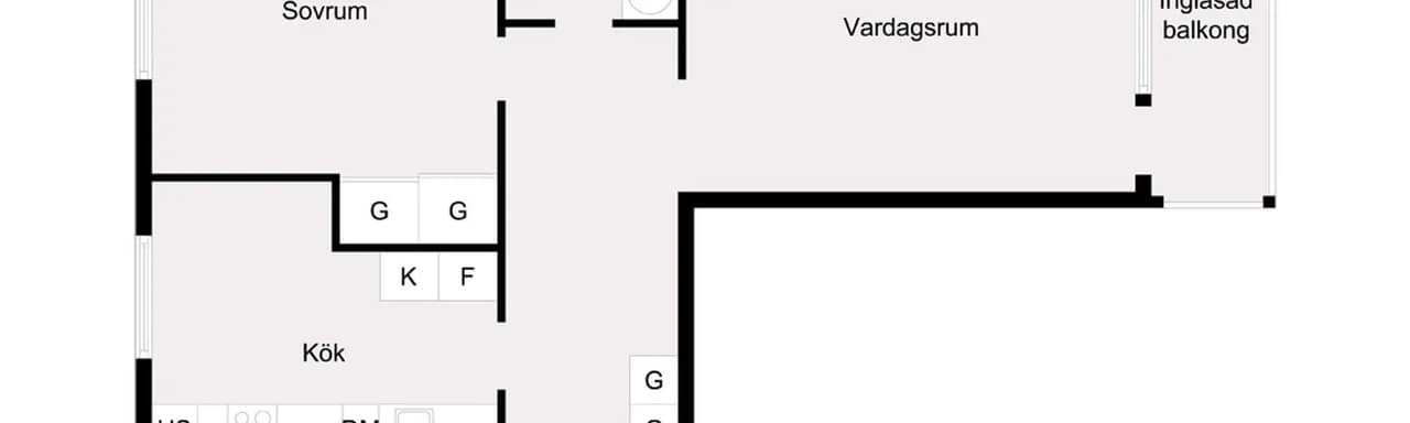 Planritning för Ribbyvägen 2