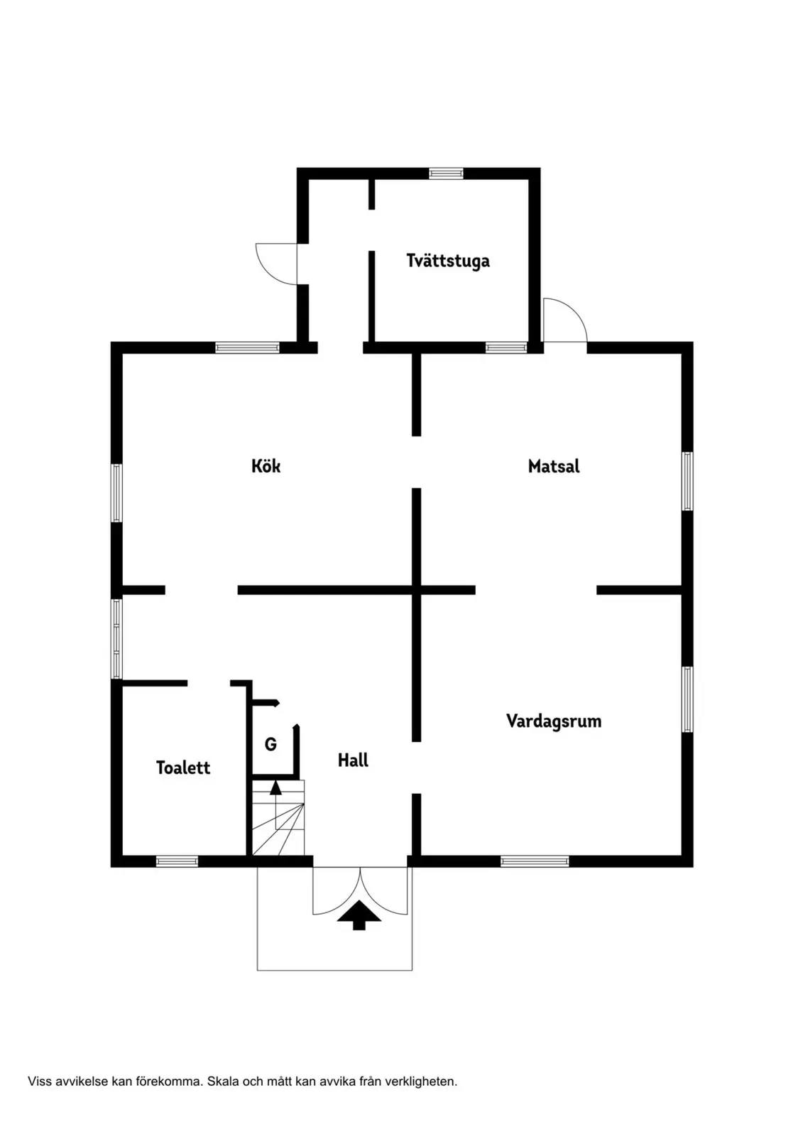 Planritning för Högåsen Skogskärr 266