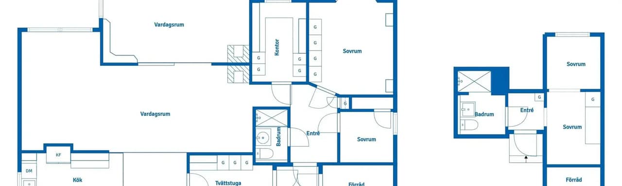 Floor plan for Solbräckevägen 9