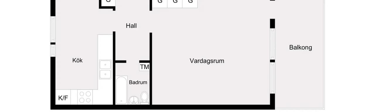Floor plan for Stenbockens gata 109