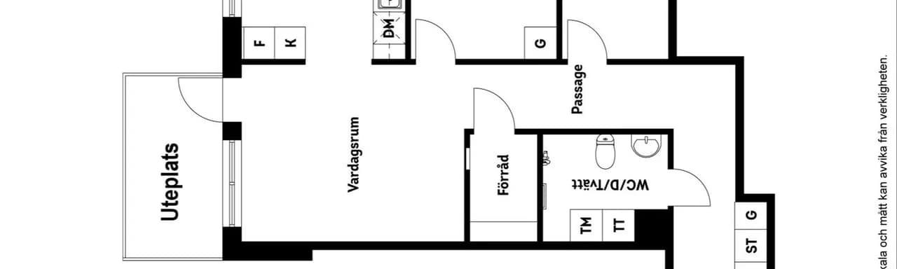 Planritning för Runängsgatan 15 (lghnr 12)