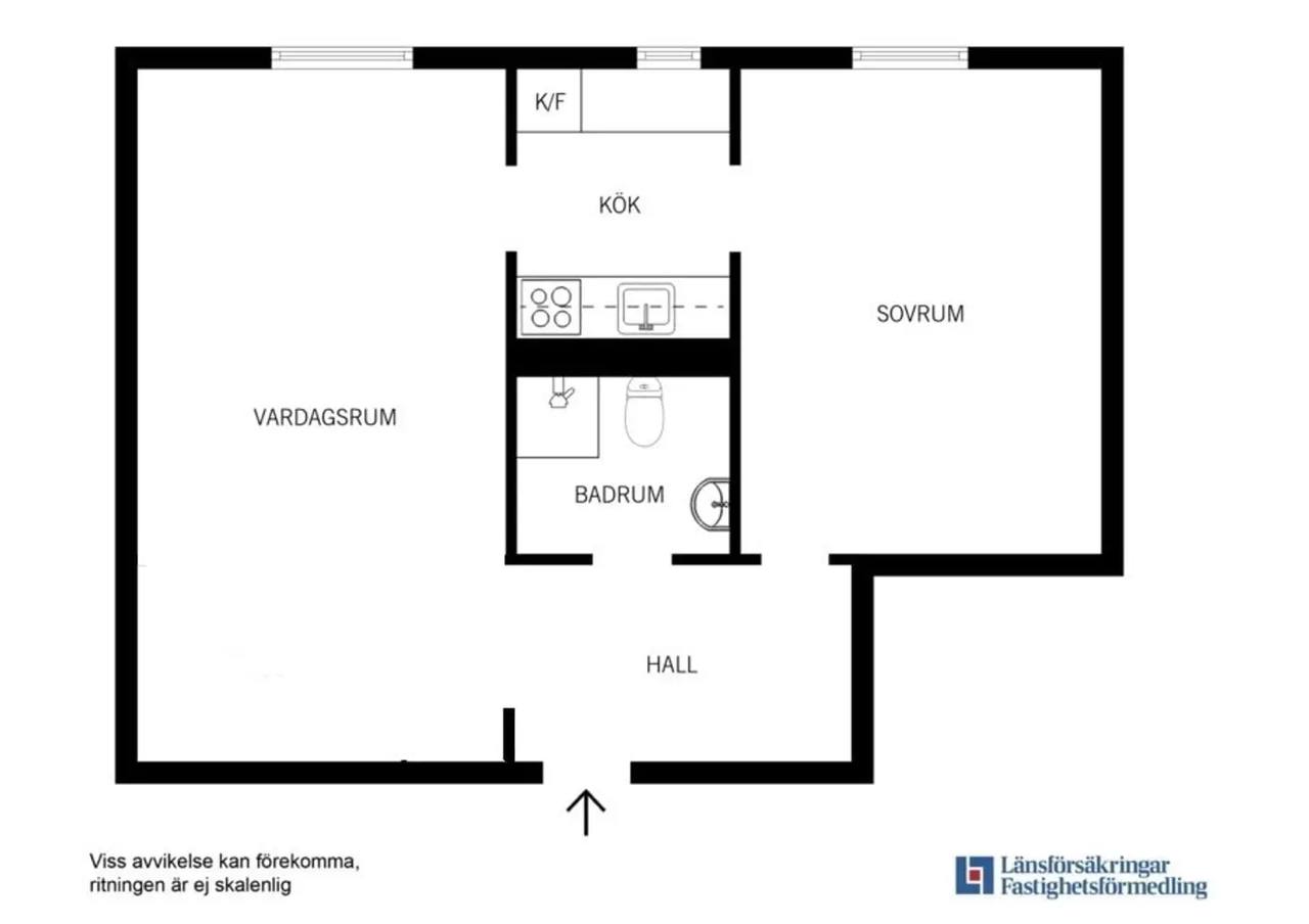 Planritning för Terapivägen 12C