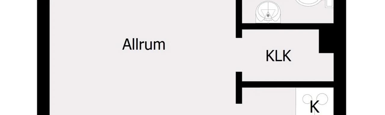 Planritning för Centralvägen 8A
