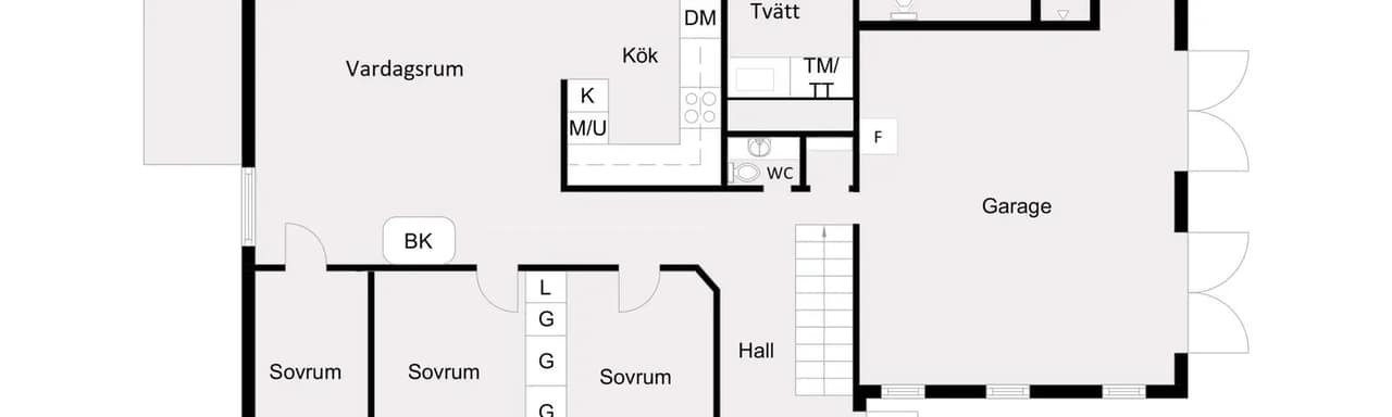 Floor plan for Backvägen 76