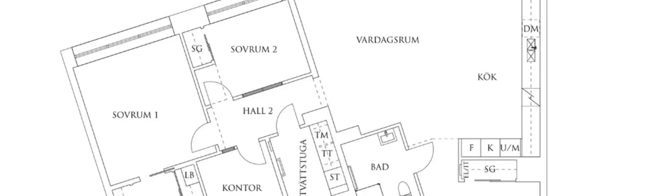 Floor plan for Bratteråsgatan 40