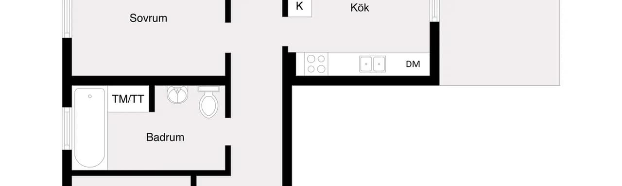 Floor plan for Kulfångsgatan 8