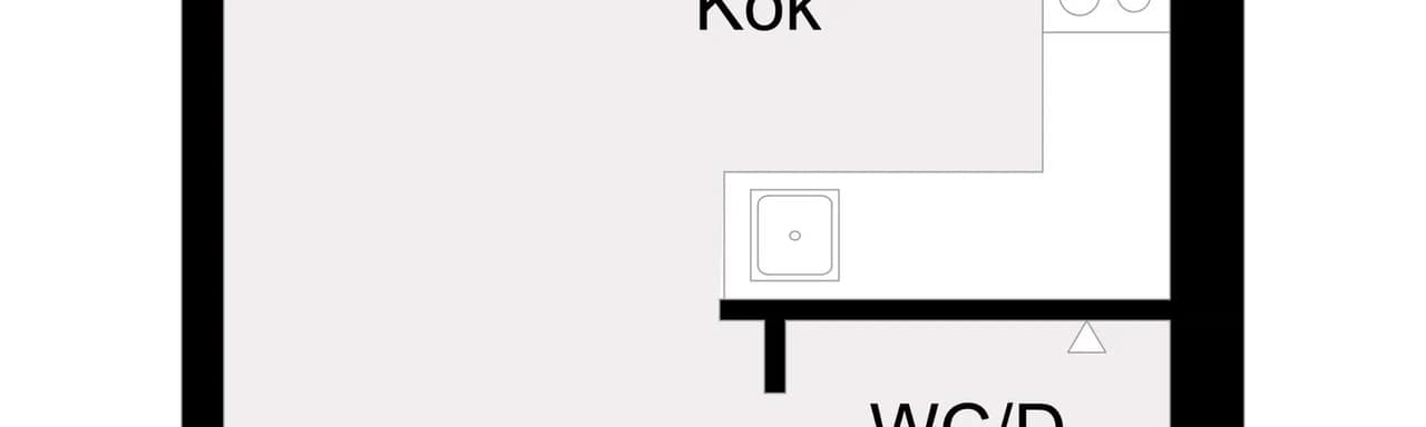 Floor plan for Lönngatan 40E