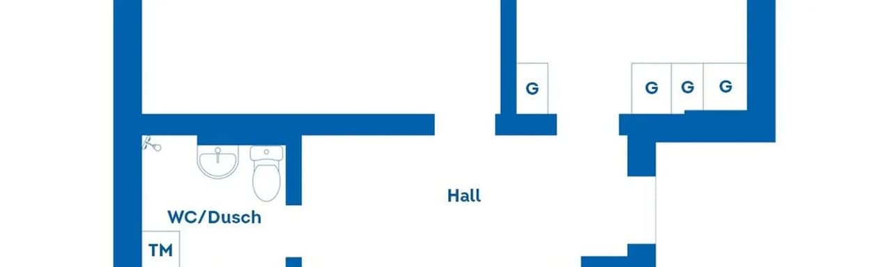 Floor plan for Fleminggatan 12 B