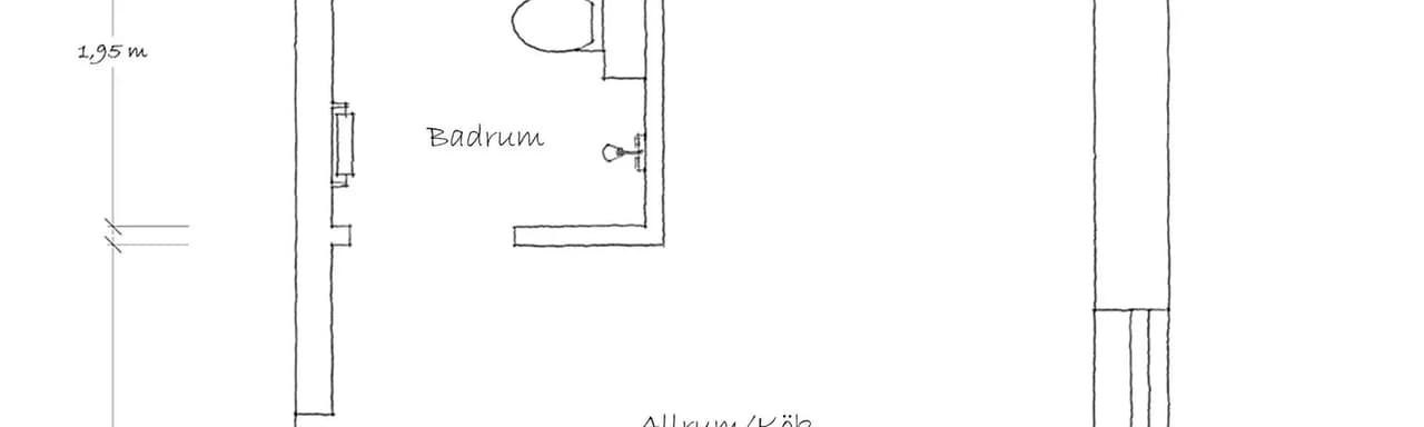 Planritning för Sidenbigatan 47 A