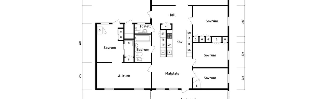 Planritning för Stora Björn 31