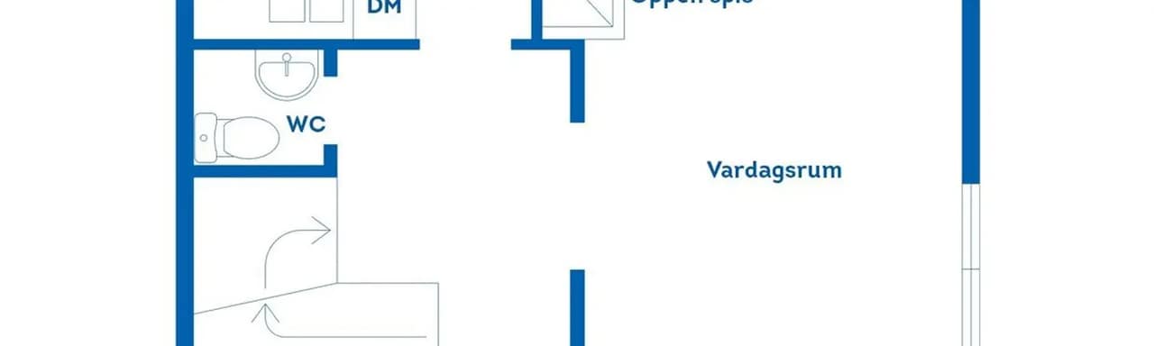 Planritning för Jaktstigen 8