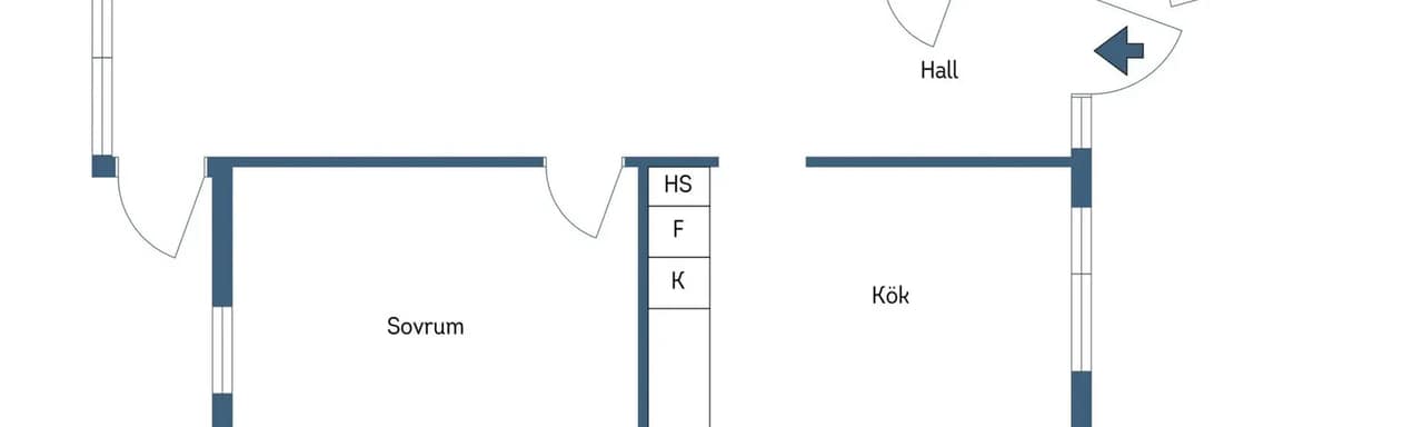 Floor plan for Herrhagsvägen 361