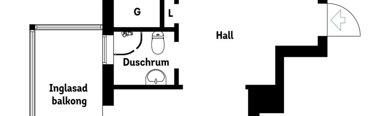 Floor plan for Stenbrinken 3C
