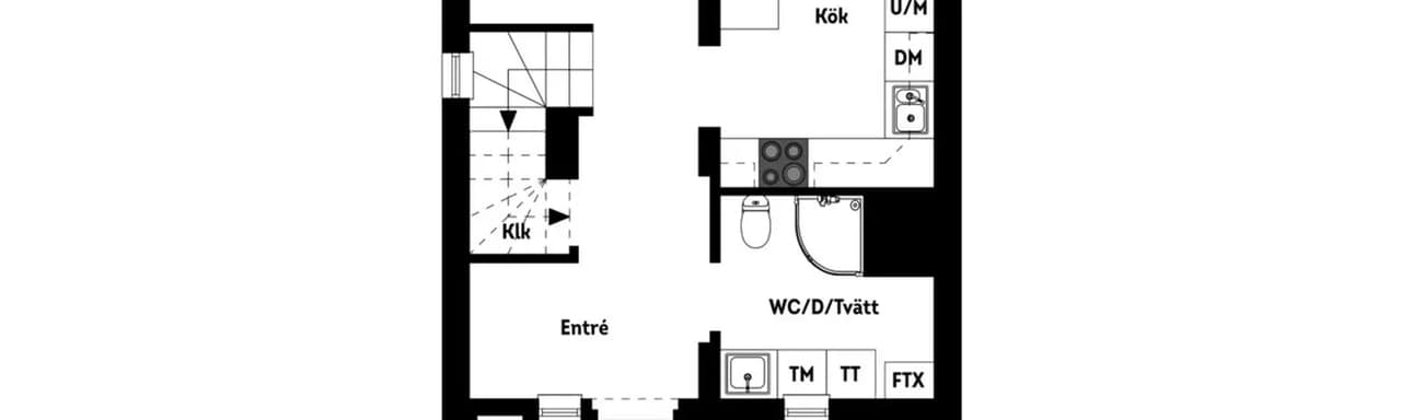 Floor plan for Graffmans väg 11