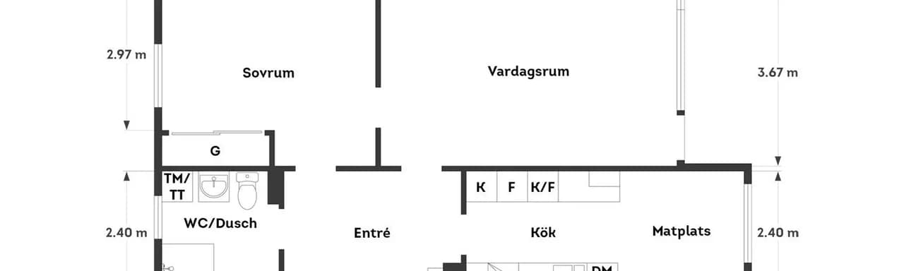 Floor plan for Solhagagatan 48