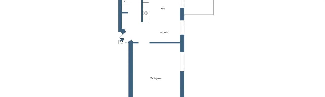 Floor plan for Frejavägen 6A