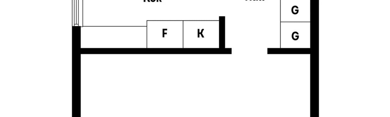 Floor plan for Åkervägen 13D