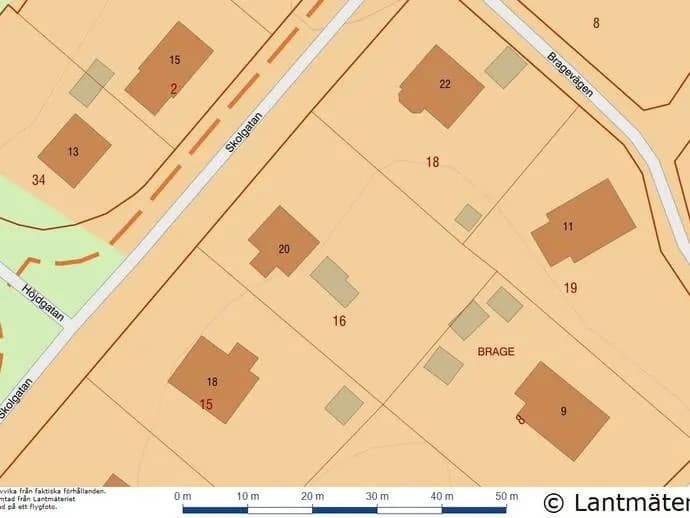 Planritning för Skolgatan 20