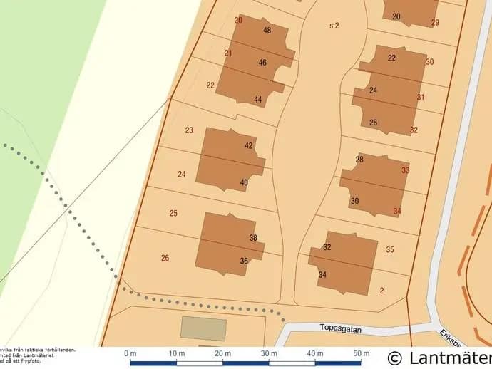 Floor plan for Eriksbergsgatan 40