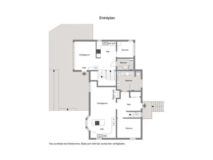 Floor plan for Lodjursvägen 30