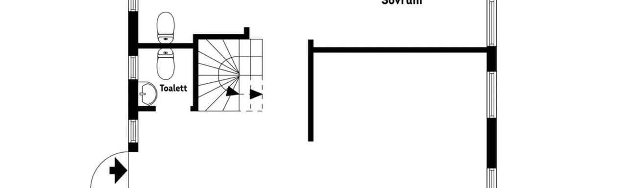Floor plan for Skördevägen 73