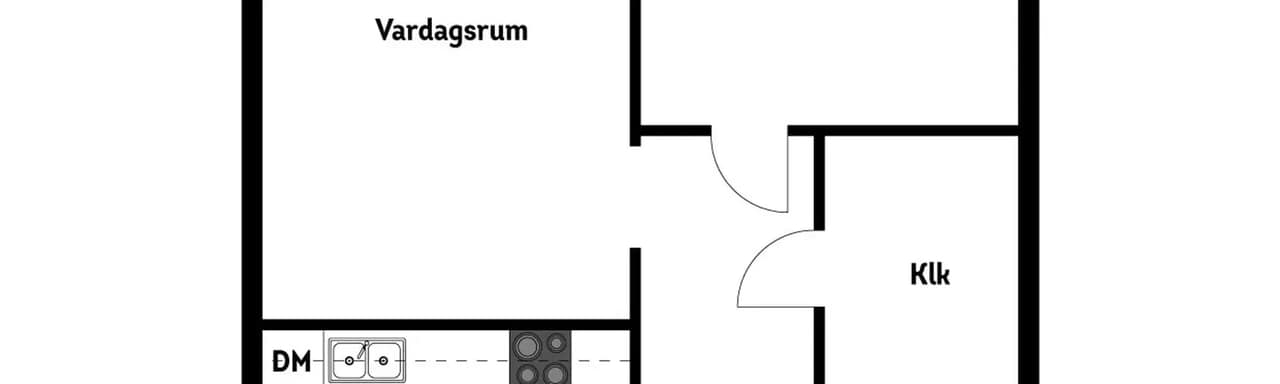 Floor plan for Nunnegårdsgatan 44